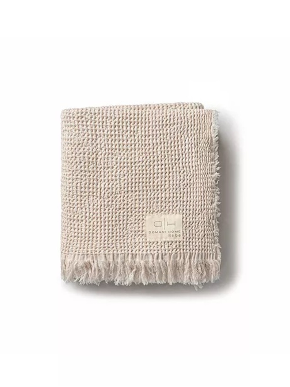 DOMANI HOME Waffle Muslin Blanket